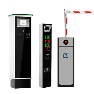 شراء 10. 1 بوصة لون شاشة LCD نظام خروج تذكرة ذكية مع بطاقة NFC و طابعة تذاكر الحل النهائي لموقف السيارات online manufacture
