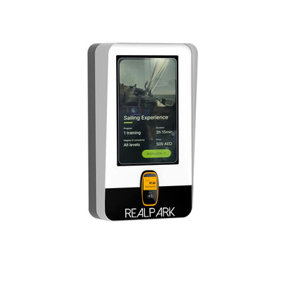 شراء 21شاشة لمسة LCD ذات حجم 5 بوصات كيوسك دفع الخروج السريع لمعاملات رسوم وقوف السيارات السهلة في أنظمة LPR online manufacture