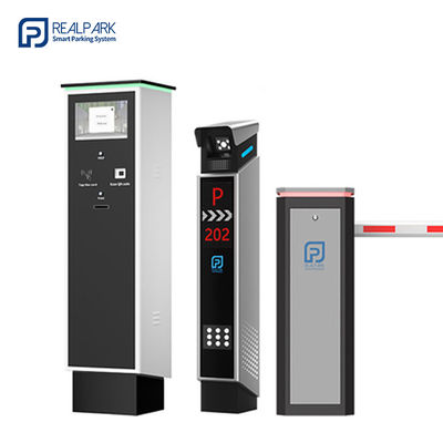 شراء إدارة موقف السيارات الآمنة مع جهاز تحكم موقف السيارات LPR 5MP كاميرا وشاشة LED online manufacture