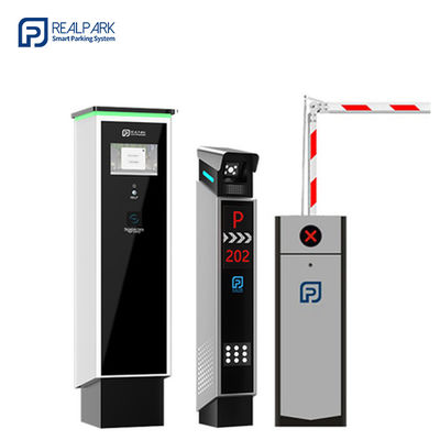 شراء جهاز تحكم موقف السيارات LPR مع كاميرا 5MP وشاشة LED لنظام تحكم موقف السيارات online manufacture