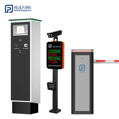 10.1 بوصة LCD LPR حل وقوف السيارات محرك تذاكر وقوف السيارات مع بطاقة NFC